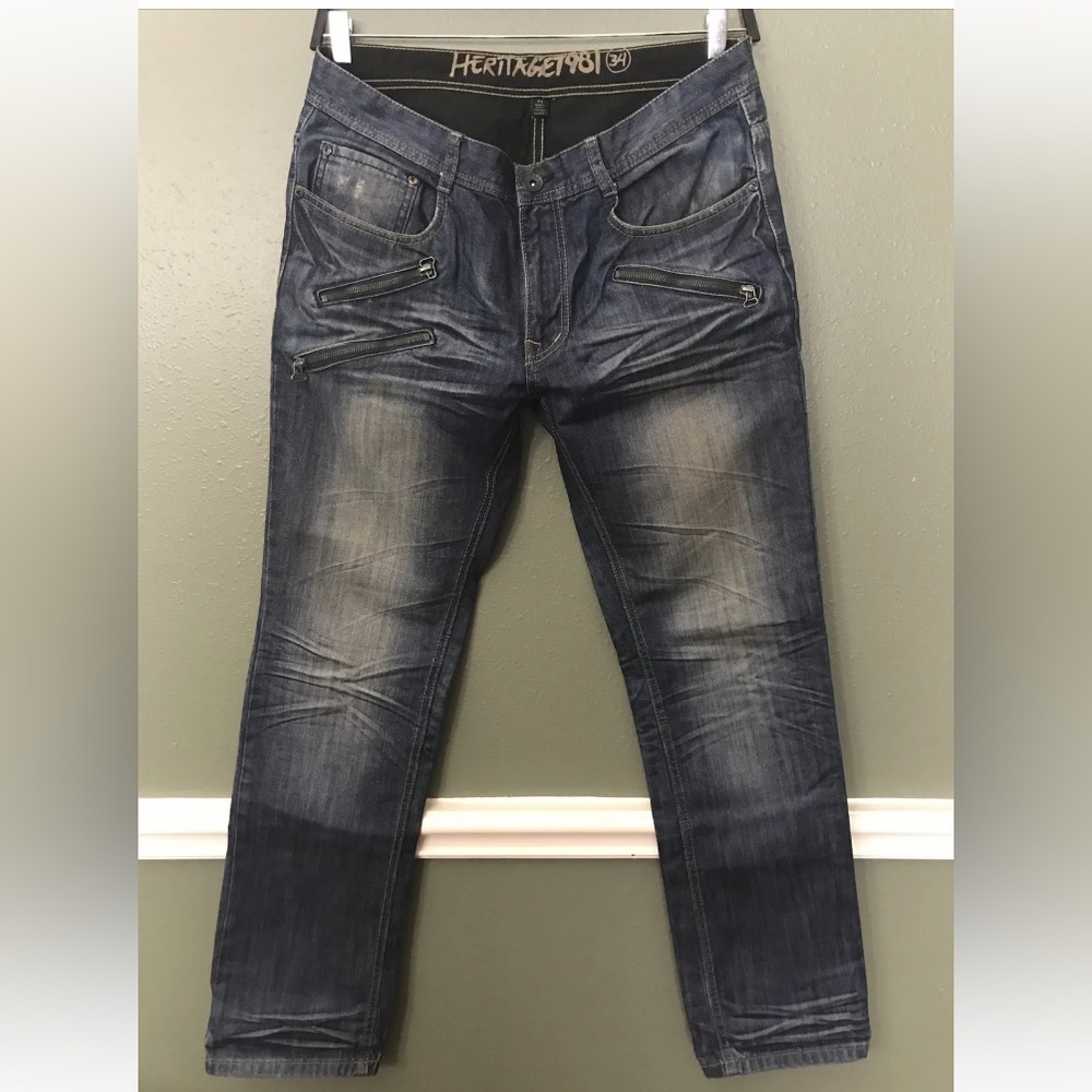 Forever 21 Mens Blue Jeans Size 34: Heritage 1981.